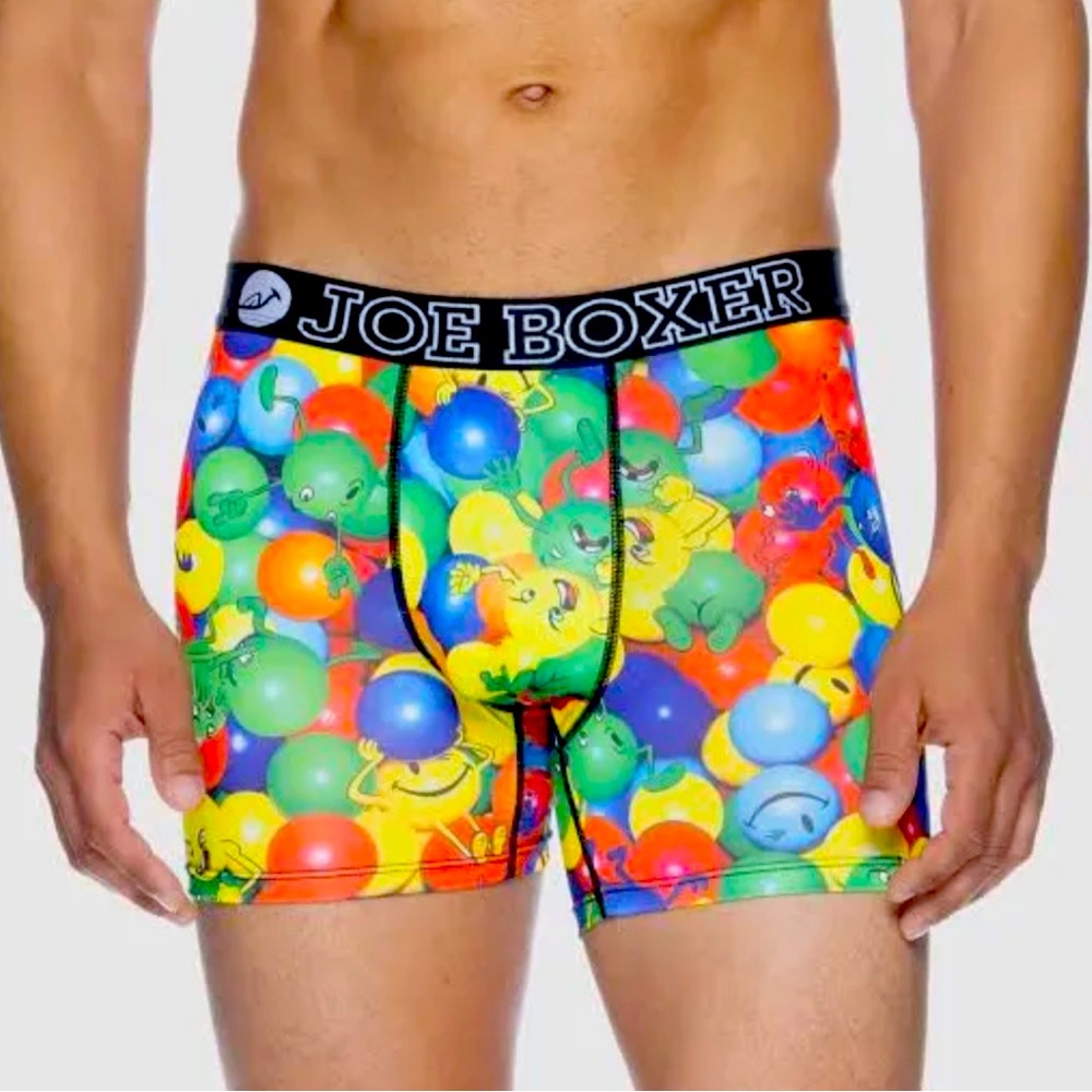 Joe Boxer Men's Colorful Boxer Briefs Mens X-Large